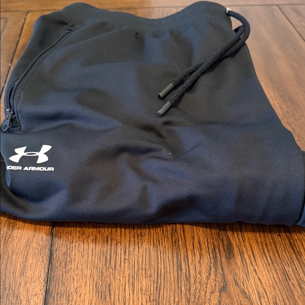 Under Armour Navy Joggers with Logo